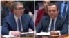 USA, New York, president of Serbia Aleksandar Vucic and Kosovo prime minister Albin Kurti during the session of Security council on Kosovo (Foto: Youtube/United nations)