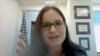Gjykatësja Aileen M. Cannon gjatë një videokonference me Senatin amerikan (29 korrik 2020)