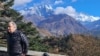 United Nations Secretary-General Antonio Guterres visits the Syangboche in the Everest region of Solukhumbu district on Oct. 30, 2023.