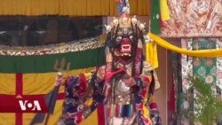 གདན་ས་བཀྲ་ཤིས་ལྷུན་པོའི་དགུ་གཏོར་གར་འཆམ། 