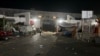 A view of the exterior of Shifa hospital in Gaza City on Nov. 10, 2023, amid ongoing battles between Israel and Hamas. 