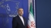 FILE - Iranian Foreign Minister Hossein Amirabdollahian speaks during a press conference after the second 3+3 Regional platform summit in Tehran, Oct. 23, 2023. (Majid Asgaripour/WANA via REUTERS) 