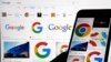 FILE - Several Google logos surface during a Google search, Sept. 11, 2023. Google has agreed to settle a consumer privacy lawsuit seeking at least $5 billion in damages over allegations it tracked the data of users who thought they were browsing the internet privately. 