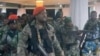 Christian Malanga, père de Marcel Malanga, lors de "la tentative de coup d'État" à Kinshasa, le 19 mai 2024.