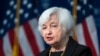 FILE - Treasury Secretary Janet Yellen speaks at Johns Hopkins University School of Advanced International Studies in Washington, D.C., April 20, 2023.