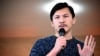 French-Afghan journalist Mortaza Behboudi, released from an Afghan prison on Oct. 18, 2023, speaks during a press conference at the Reporters Without Borders office in Paris, France, Oct. 23, 2023.
