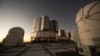 FILE - This picture shows the platform of the Very Large Telescope, with its four optical telescopes and four movable auxiliary telescopes, at the European Southern Observatory's Paranal Observatory in Chile's Antofagasta Region, June 20, 2022.