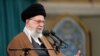 FILE - Iran's Supreme Leader Ayatollah Ali Khamenei speaks in Tehran, Iran, April 18, 2023. (Office of the Iranian Supreme Leader/WANA via Reuters)