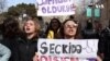 Feministlər "8 Marş - Yaşamaq İstəyirik" yürüşü keçirib: Qadınlar siyasi alət deyil