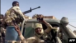 Wanajeshi kutoka kikosi cha kijeshi cha RSF nchini Sudan.