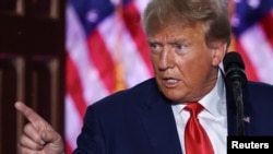 Rais wa zamani wa Marekani Donald Trump 
