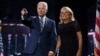 Mke wa rais wa Marekani Jill Biden akiwa na mume wake rais Joe Biden huko Delaware Agosti 19, 2020. Picha na Olivier DOULIERY / AFP. 