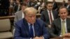 FILE - Former U.S. President Donald Trump in New York State Supreme Court in New York City, Oct. 25, 2023. He plans to expand his first-term crackdown on immigration if he's re-elected, according to a report in The New York Times.