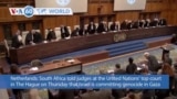 VOA60 World- South Africa told judges at the United Nations’ top court in The Hague on Thursday that Israel is committing genocide in Gaza