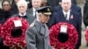 Britain's King Charles III attends the National Service of Remembrance at The Cenotaph on Whitehall in London, Nov. 12, 2023. (Kin Cheung/Pool via Reuters)