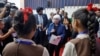 US Treasury Secretary Janet Yellen and World Bank President Ajay Banga interact with the students during their visit to Vidya Samiksha Kendra at Gandhinagar, India, July 16, 2023. 