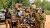 FILE - Soldiers loyal to Burkina Faso's latest coup leader, Capt. Ibrahim Traore, are pictured in Ouagadougou, Burkina Faso, Oct. 14, 2022. 