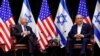 Presiden AS Joe Biden dan Perdana Menteri Israel Benjamin Netanyahu saat bertemu di Tel Aviv, Israel, 18 Oktober 2023. (Foto: Evelyn Hockstein/Reuters)