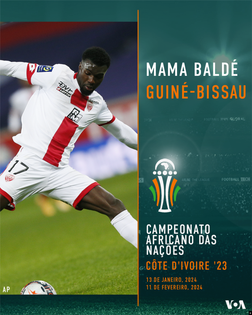 Mama Samba Baldé, nasceu na Guiné-Bissau a 6 de novembro de 1995 e começou a sua carreira nos escalōes juvenis no Recreio de Algueirão. Depois jogou no Sintrense e Sporting de Portugal. Na carreira sénior, jogou no Sintrense, Sporting de Portugal, Benfica de Castelo Branco, Aves, e na França militou no Dijon, Troyes e Lyon, onde se encontra atualmente.