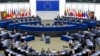 Sidang Komisi Eropa di Brussels, Belgia, Rabu, 8 November 2023. (Foto: VOA)