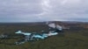 FILE — A photo taken Feb. 28, 2021 shows the Blue Lagoon near Grindavik on the Reykjanes peninsula, Iceland. Iceland declared a state of emergency Friday after several earthquakes rocked the southwestern part of the peninsula in what could be a precursor to a volcanic eruption. 