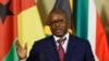 FILE — Guinea-Bissau President Umaro Sissoco Embalo speaks during his visit to South Africa, April 28, 2022. He called deadly violence involving members of the National Guard an "attempted coup."
