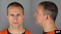 Photo de Derek Chauvin de face et de profil, le USA, le 31 mai 2020.