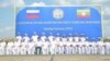 စစ်ကောင်စီသတင်းမှန်ပြန်ကြားရေးမှ ထုတ်ပြန်ထားသည့် ရုရှား−မြန်မာ ရေတပ် ပူးတွဲစစ်ရေးလေ့ကျင့်ရေးအခမ်းအနားဓါတ်ပုံများ (နိုဝင်ဘာ ၇ ၂၀၂၃)