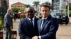 Umaro Sissoco Embaló e Emmanuel Macron