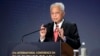 FILE - Malaysian Prime Minister Ismail Sabri Yaakob delivers a speech at a session of the International Conference on "The Future of Asia" on May 26, 2022 in Tokyo.