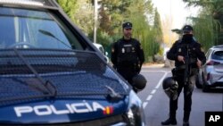 ESPAÑA EMBAJADA UCRANIANA EXPLOSION