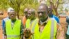 Bassolma Bazié, ministre du Travail, Perkoa, Réo, le 9 mai 2022. (VOA/Lamine Traoré)