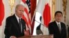 U.S. President Joe Biden and Japanese Prime Minister Fumio Kishida hold a press conference at Tokyo's Akasaka Palace on May 23, 2022.