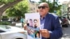 Almaniyadan Azərbaycana qaytarıldıqdan sonra həbs olunan Pünhan Kərimlinin atası Vahid Kərimov. 
