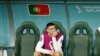 Vedet seleksyon nasyonal Potigal la, Cristiano Ronaldo, pandan match Gwoup H ekip li kont Kore di Sid, nan Mondyal Foutbol Qatar la, 1 Desanm 2022. 