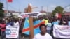 Plusieurs milliers de personnes en colère ont manifesté à Goma