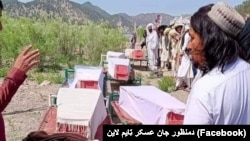 خوست کې جنازې