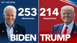Rais Donald Trump na Makamu wa Rais Joe Biden.