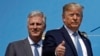 El presidente de EE.UU. Donald Trump, acompañado del nuevo asesor de seguridad nacional de la Casa Blanca, Robert O'Brien, abordan el Air Force One, en el aeropuerto internacional de Los Angeles, el miércoles 18 de septiembre de 2019. AP/Evan Vucci.