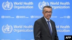 Mkurugenzi Mkuu wa WHO Tedros Adhanom Ghebreyesus. 