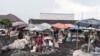 FILE - A general view of makeshift stalls at the Majengo market in Goma, eastern Democratic Republic of Congo, Dec. 2, 2022. 