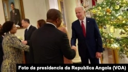 Presidente João Lourenço e Presidente Joe Biden na Casa Branca 