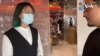 香港本土小店負責人帶VOA記者參觀反思防疫措施展覽
