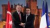 Turkish President Erdogan meets with French President Macron in Madrid