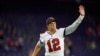 Foto Achiv: Kwatebak ekip futbol zepol kare Tampa Bay Buccaneers la, Tom Brady (12). 