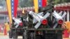 Exhibición de armas rusas durante desfile militar en Venezuela.