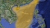 China claims the highlighted portion of the South China Sea. Other governments also claim all or part of the South China Sea.