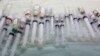 FILE - Injectable drugs are pictured inside an injection room at a hospital in Shanghai, May 4, 2014. 