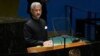 FILE - India's Foreign Minister Subrahmanyam Jaishankar addresses the 78th session of the United Nations General Assembly, Sept. 26, 2023. 