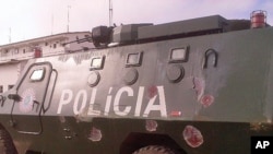 Blindado da policia de Moçambique, Nampula